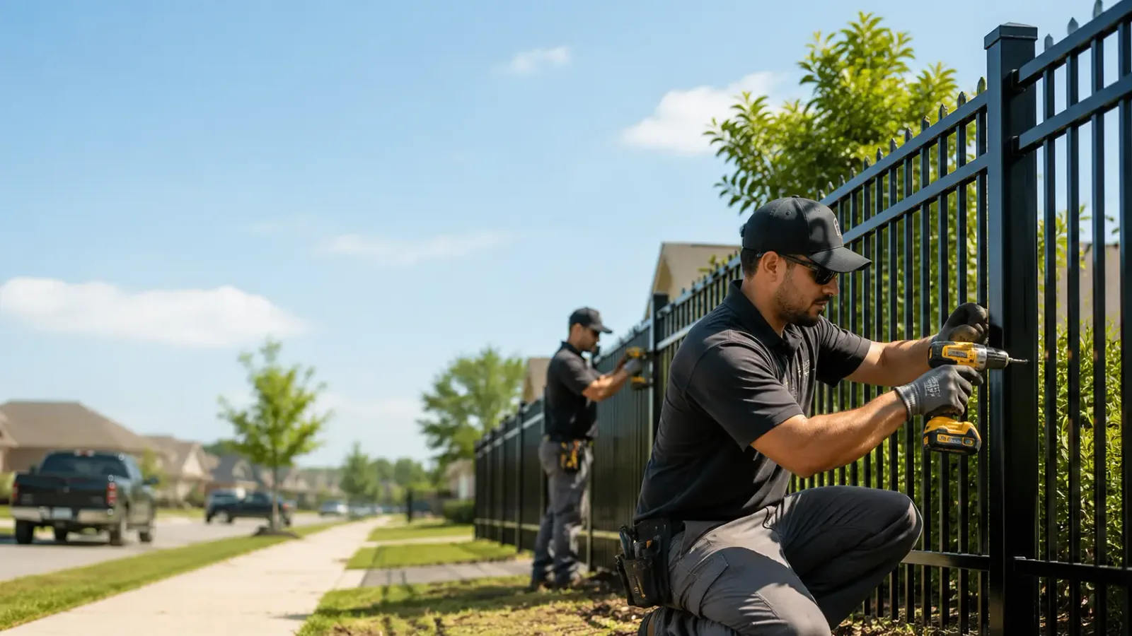 Metal Fence Installation in Jeanerette, LA